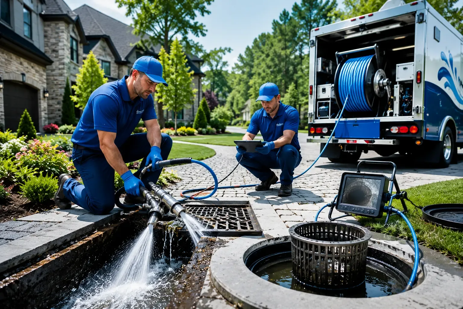 Local outdoor drain cleaning professionals in Windfall, IN